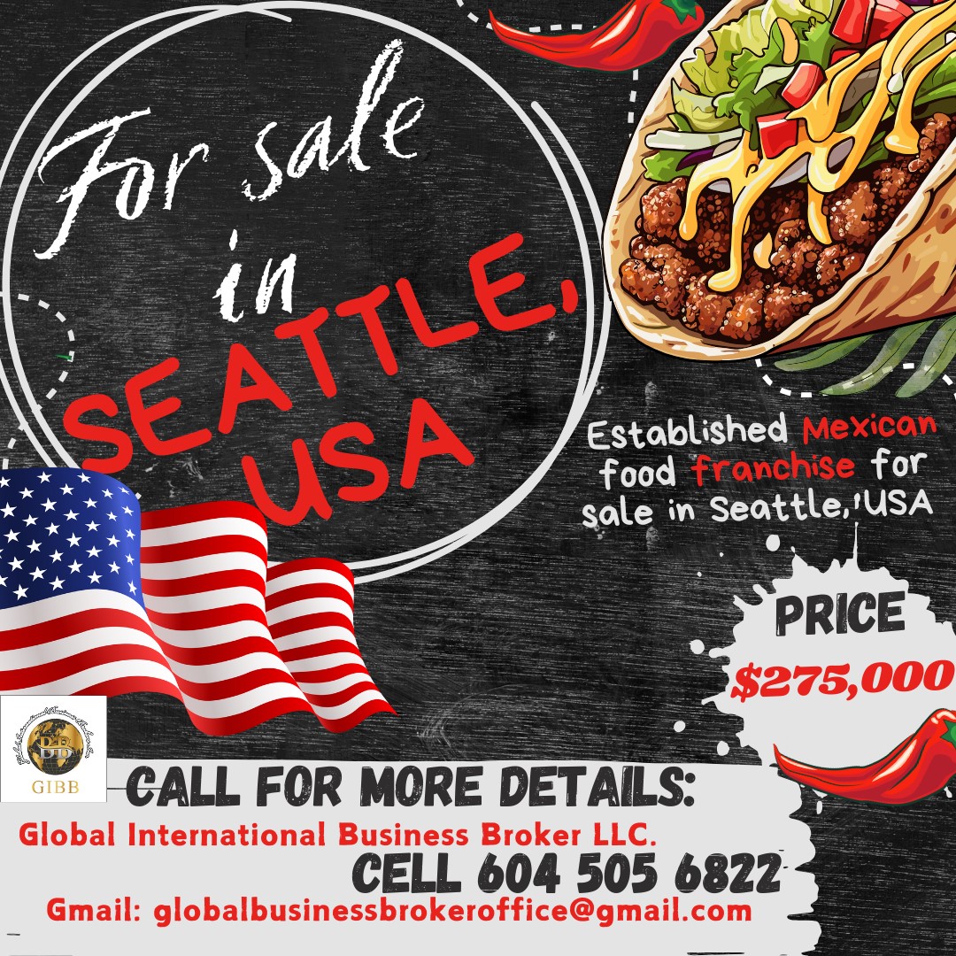 Well-Established and Recognised Mexican Food Franchise 